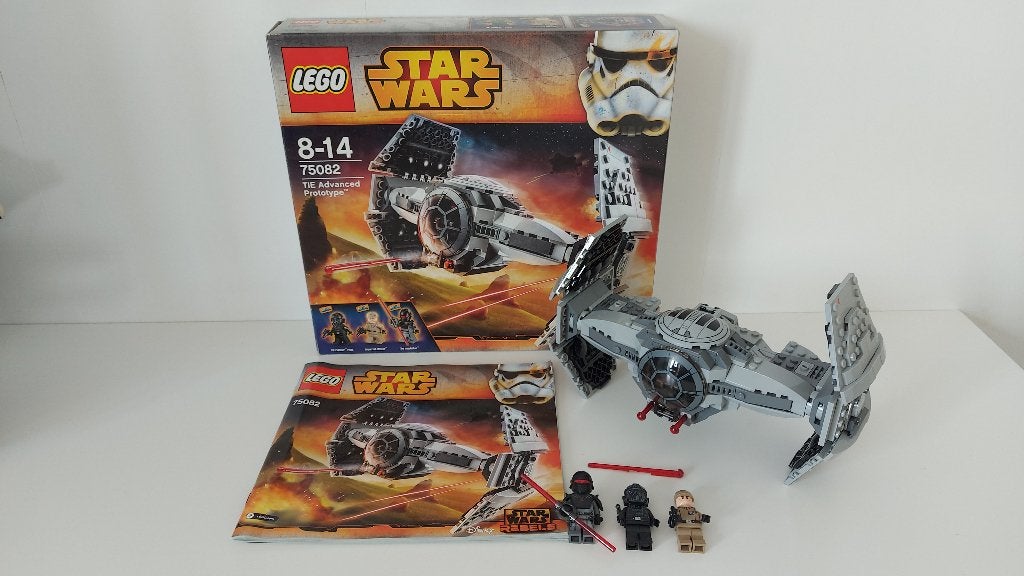 LEGO Star Wars-75082- Rebels TIE Advanced Prototype-Compleet, Kinderen en Baby's, Speelgoed | Duplo en Lego, Star Wars, Lego, Ophalen of Verzenden