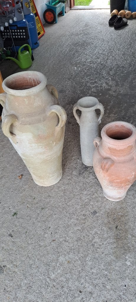 Set 3 amphorakruiken, Enlèvement, Comme neuf