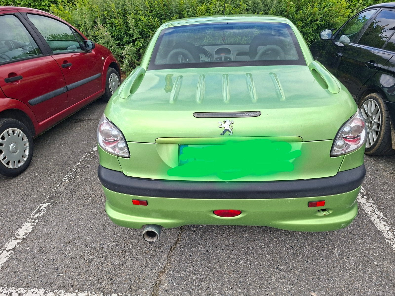Peugeot 206cc 1.6 essence, Achat, Toit ouvrant, Particulier, Essence