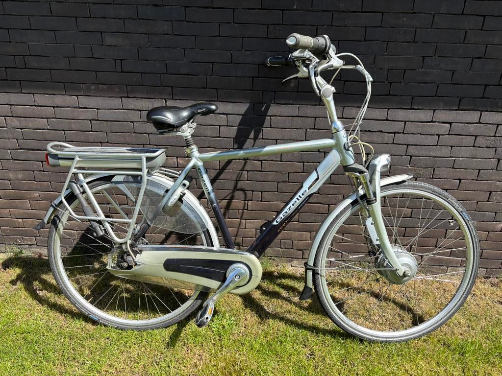Elektrische herenfiets Gazelle, Vélos & Vélomoteurs, Enlèvement, Utilisé, Gazelle