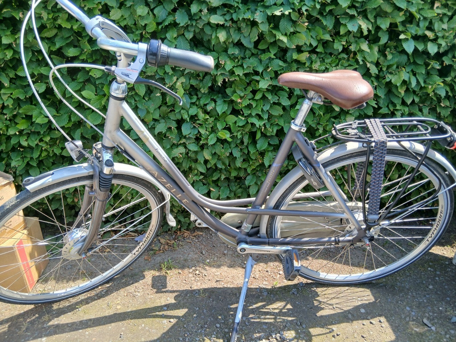 Gazelle damesfiets, Ophalen, Gazelle
