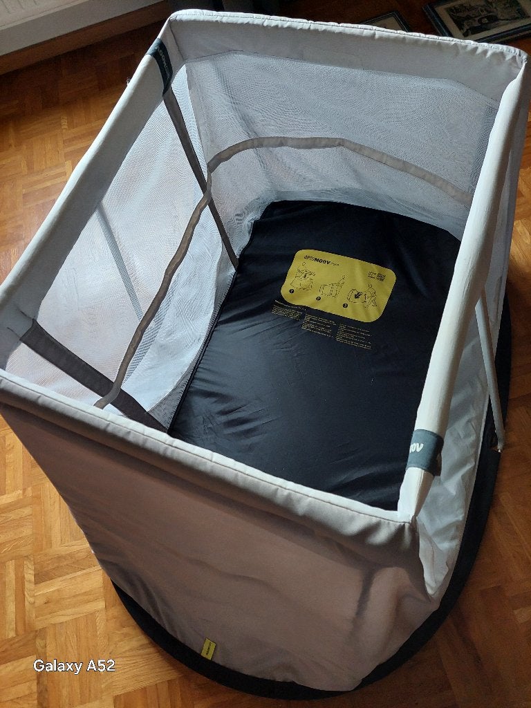 Aeromoov reisbedje, campingbedje voor baby, Kinderen en Baby's, Babywiegjes en Ledikanten, Zo goed als nieuw, Reisbedje, Ophalen of Verzenden