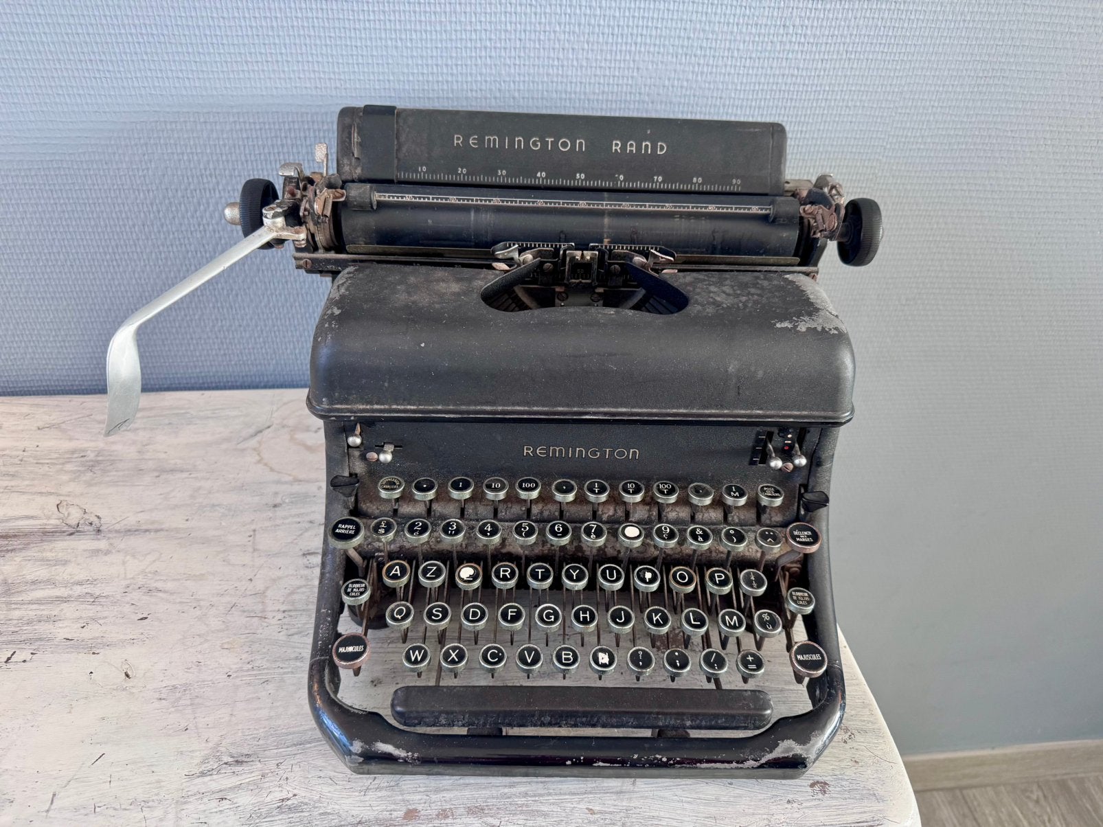 Remington Rand Model Seventeen (Model 17), Enlèvement, Utilisé