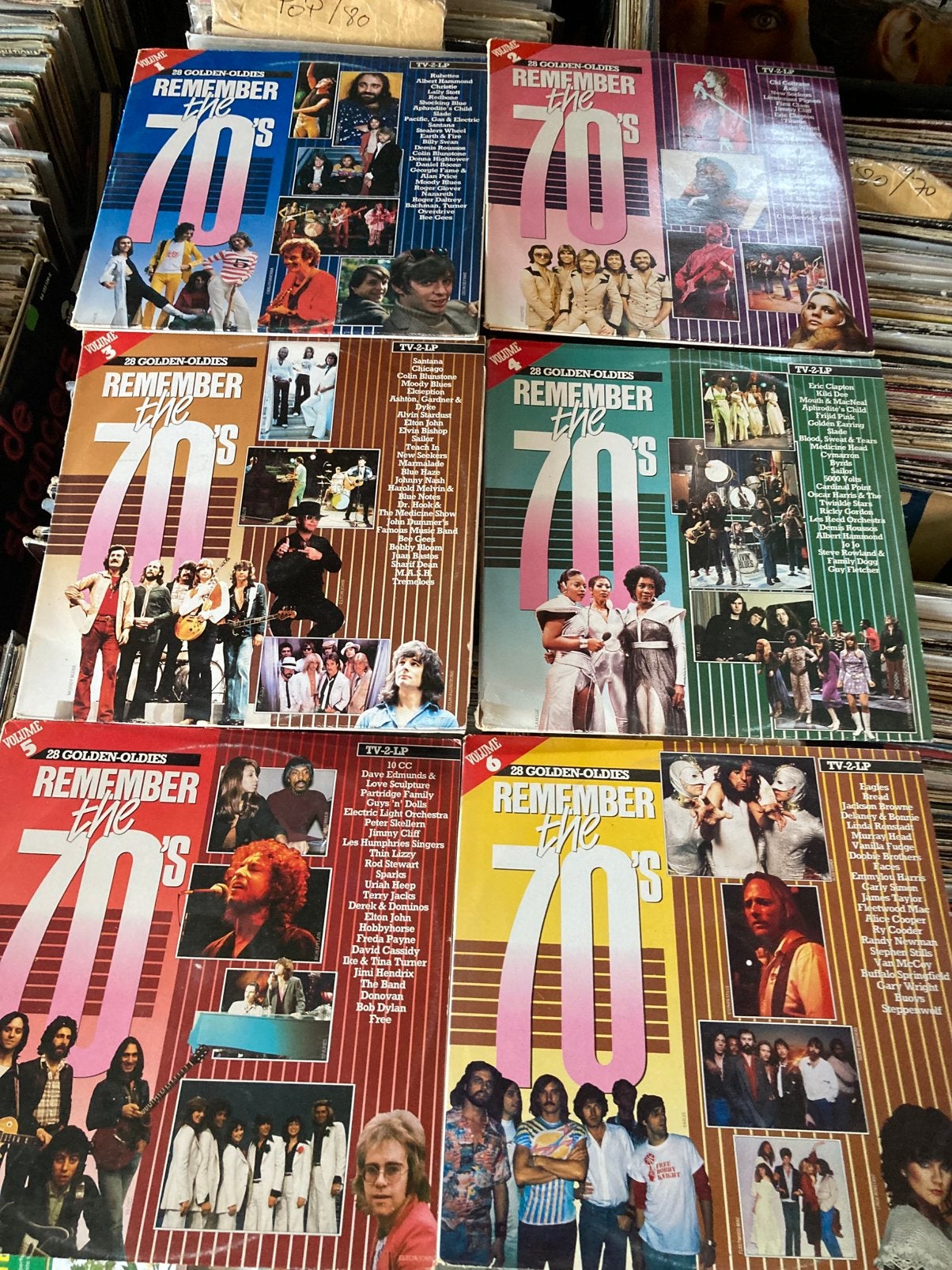 70’s HITS /12 lp’s samen €60, CD & DVD, Vinyles | Compilations, Enlèvement ou Envoi, Comme neuf