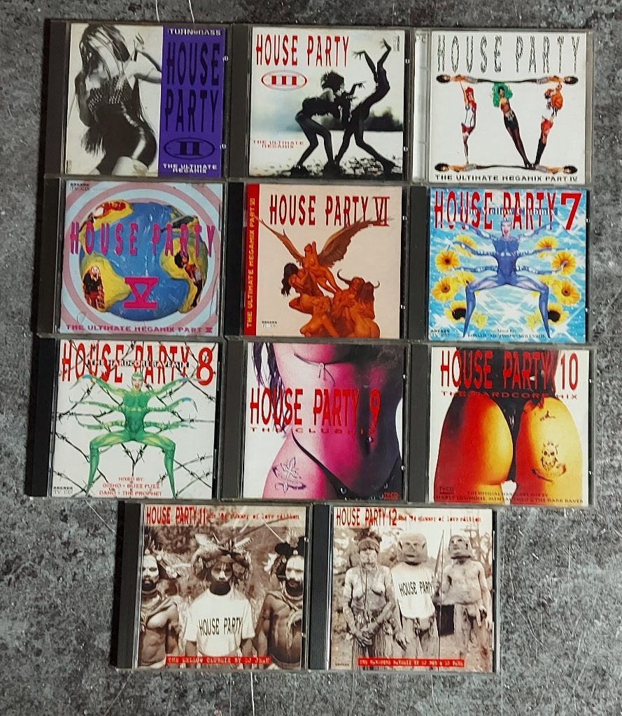 CD HOUSE PARTY.(LOT5), CD & DVD, CD | Dance & House, Envoi, Comme neuf, Techno ou Trance, Coffret
