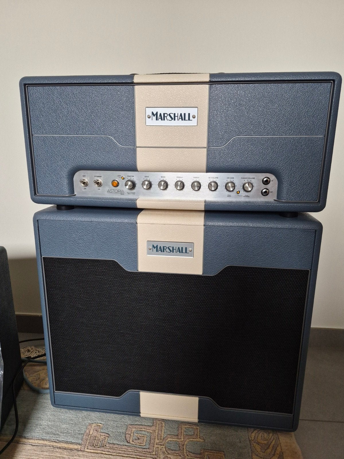 Marshall astoria dual head en cab handwired, Muziek en Instrumenten, Ophalen, Zo goed als nieuw, Gitaar, Minder dan 50 watt