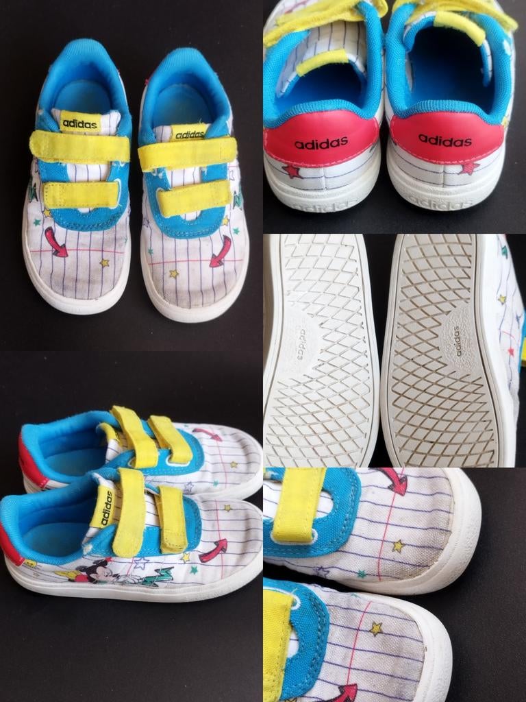 Baskets Adidas en toile + une paire de New Balance 0fferte, Enlèvement