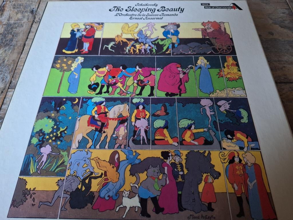 Tchaikovsky / Ansermet - The Sleeping Beauty Box 3 x Lp's, 12 pouces, Enlèvement ou Envoi, Utilisé, Romantique