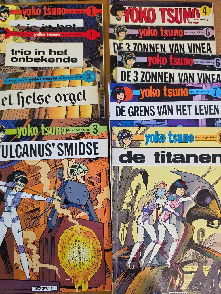 Yoko tsuno, Plusieurs BD, Enlèvement ou Envoi, Utilisé