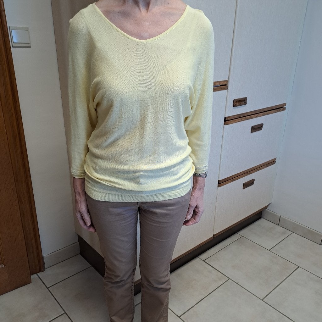 Lichtgele trui, Kleding | Dames, Truien en Vesten, Maat 38/40 (M), Geel, Camaieu, Ophalen of Verzenden