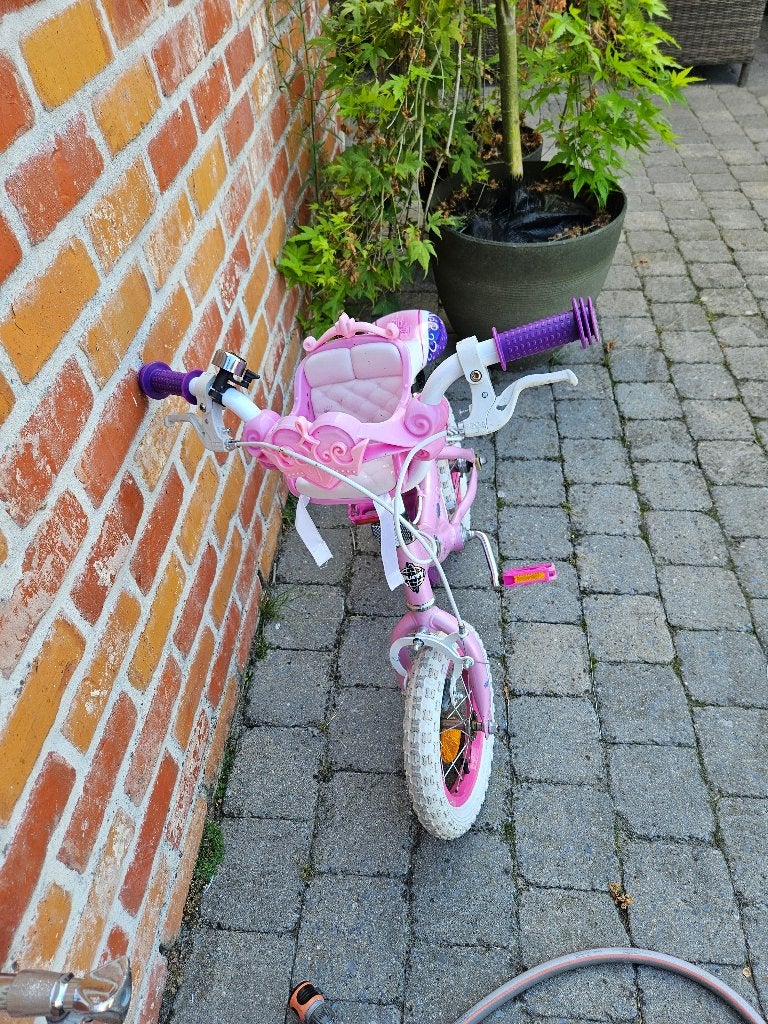 Kinderfiets meisje, Fietsen en Brommers, Fietsen | Kinderfietsjes, Ophalen, Zo goed als nieuw, Schijfrem, Minder dan 16 inch