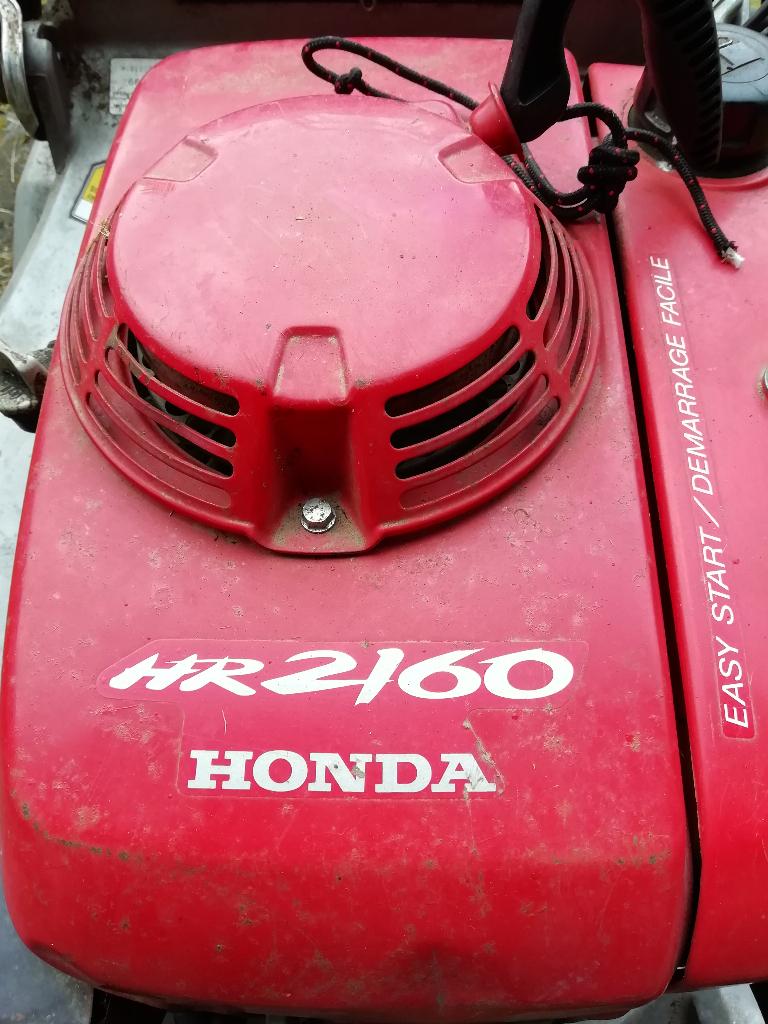 Zelftrekkende Honda HR2160 QX (rol) met rotorstop, Tuin en Terras, Ophalen, Cirkelmaaier, Honda, Gebruikt