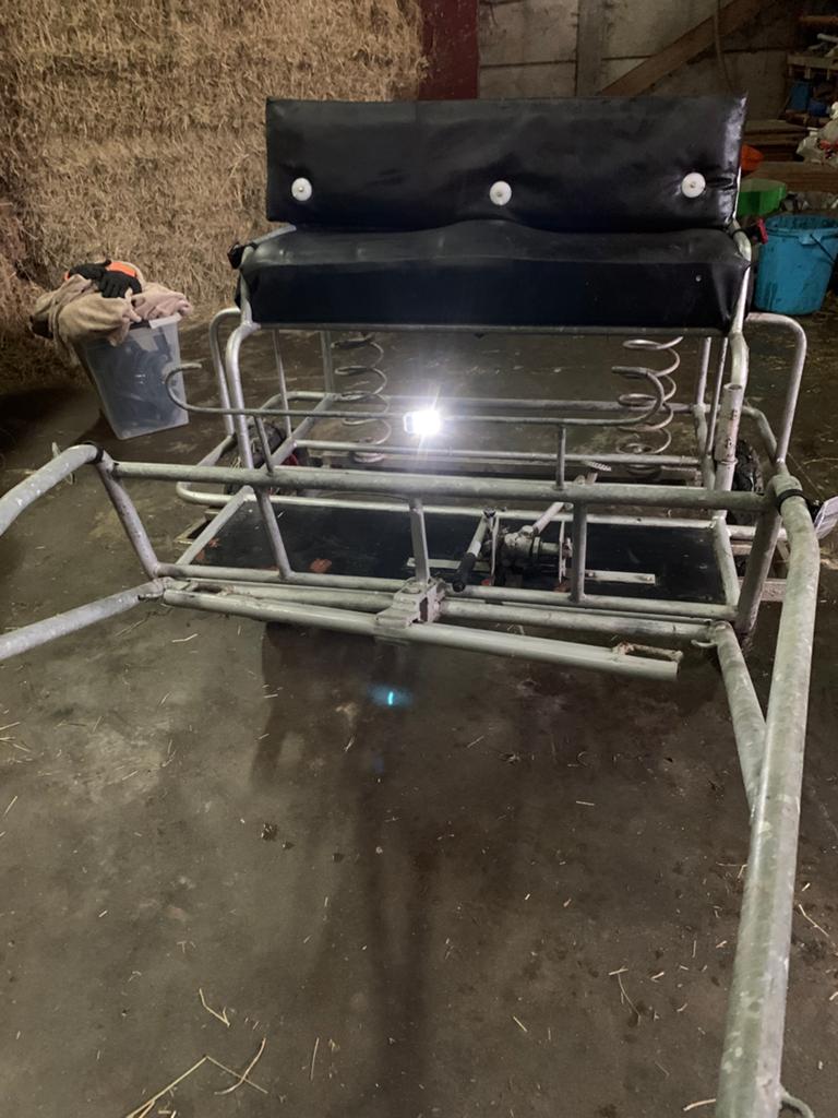 Menkar voor A/B/C/D pony met tuig, Enlèvement, Comme neuf, Autres espèces