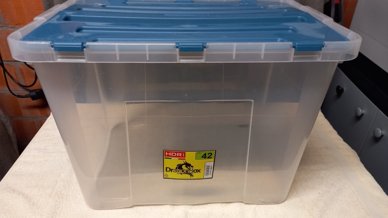 5x opbergboxen, Ophalen