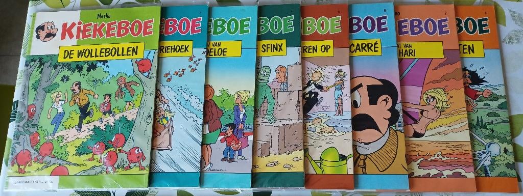 Lot stripverhalen Kiekeboe 1 t/m 45 Standaard eerste uitgave, Boeken, Ophalen of Verzenden, Merho