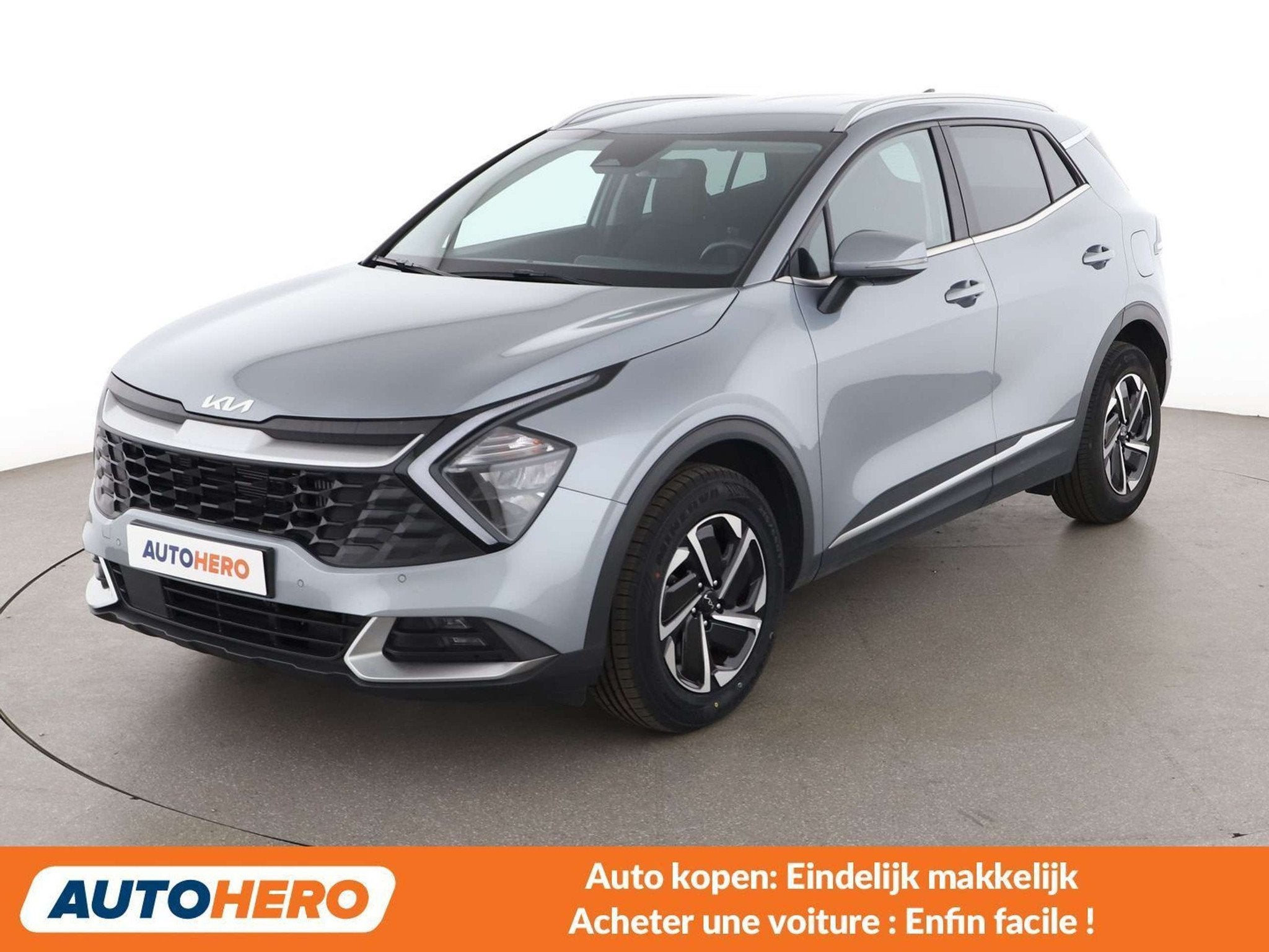 Kia Sportage 1.6 TGDI Hybrid Business (automatique), Autos, Kia, Argent ou Gris, Achat, Noir, 5 portes