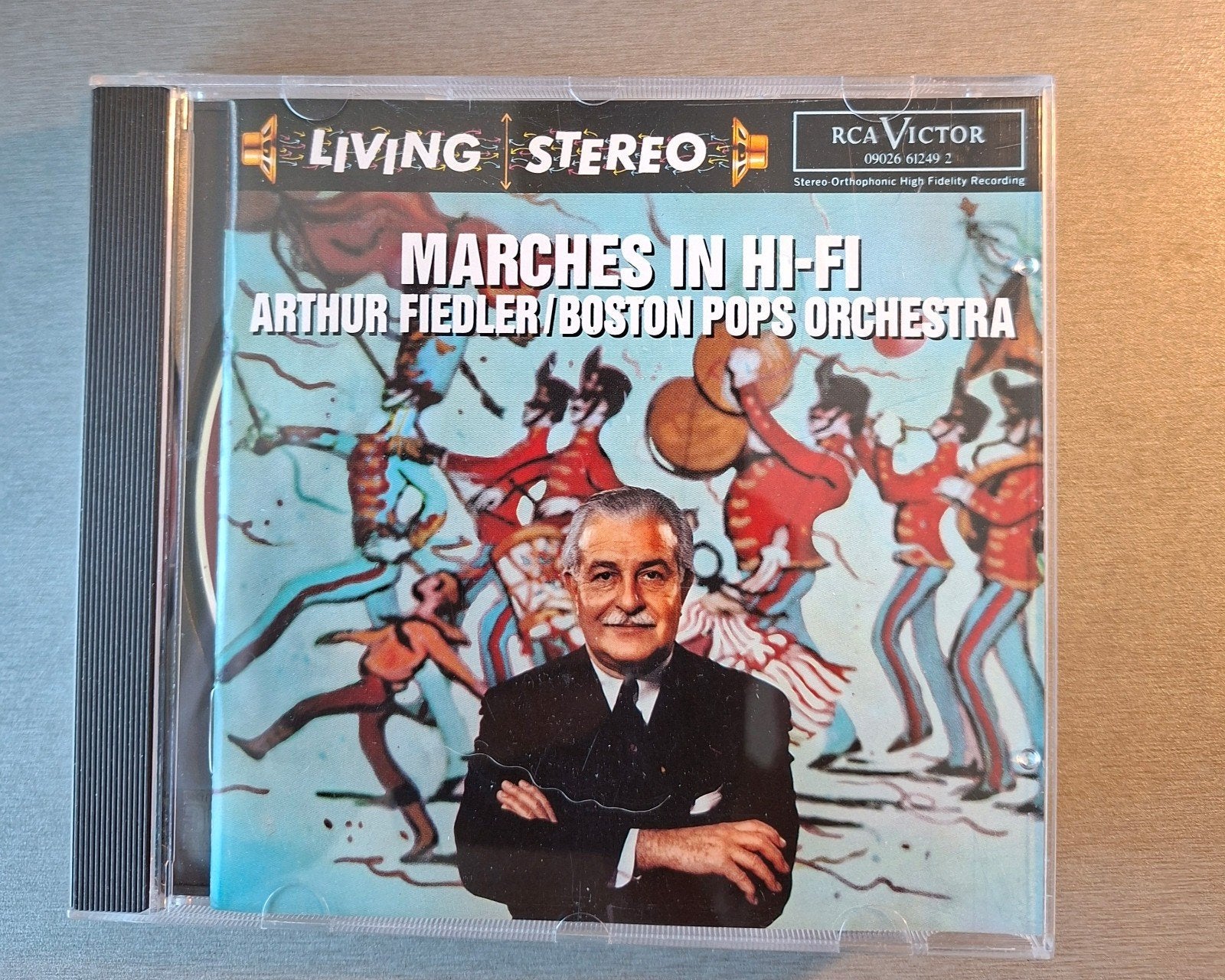 CD. Marches en Hi-Fi (Living Stereo, Boston Pops)., Enlèvement ou Envoi, Utilisé