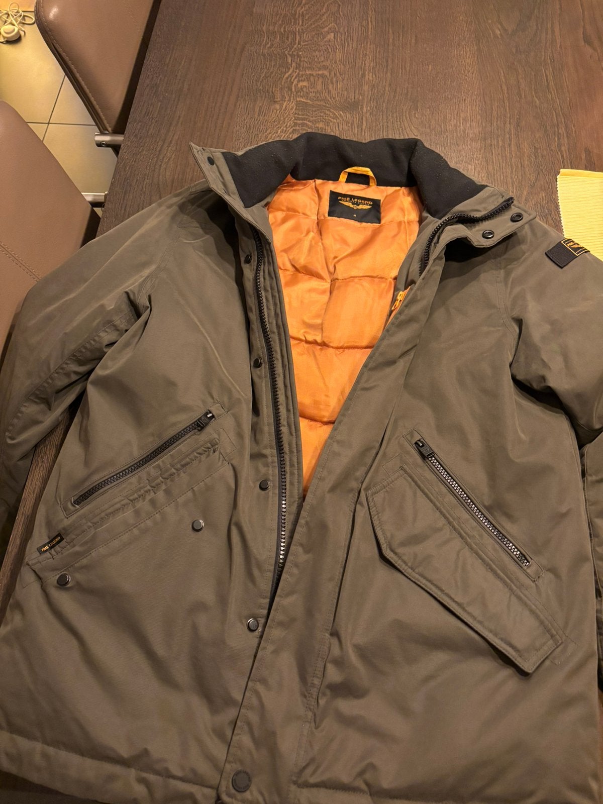 Pme tupular jas, Kleding | Heren, Ophalen of Verzenden, Zo goed als nieuw, Maat 48/50 (M), Groen