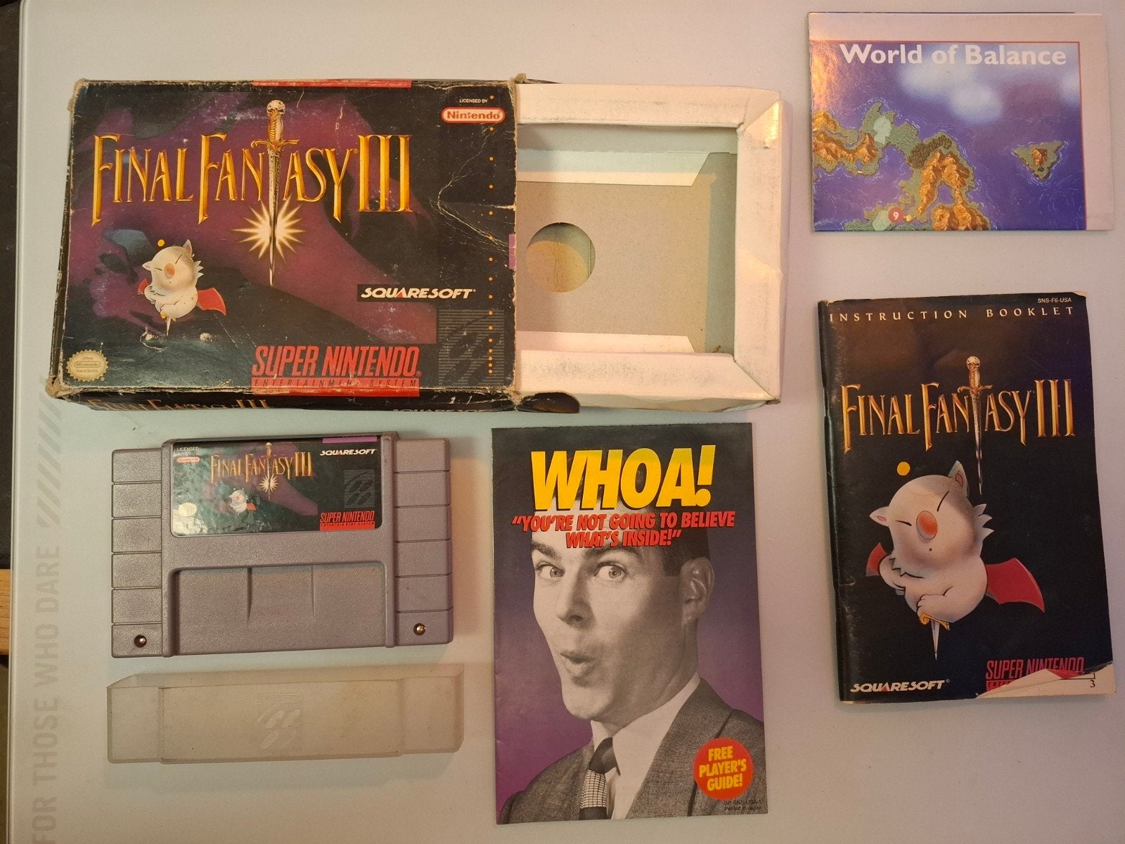 Final Fantasy 3 US Snes, 1 joueur, Enlèvement, Comme neuf, Jeu de rôle (Role Playing Game)