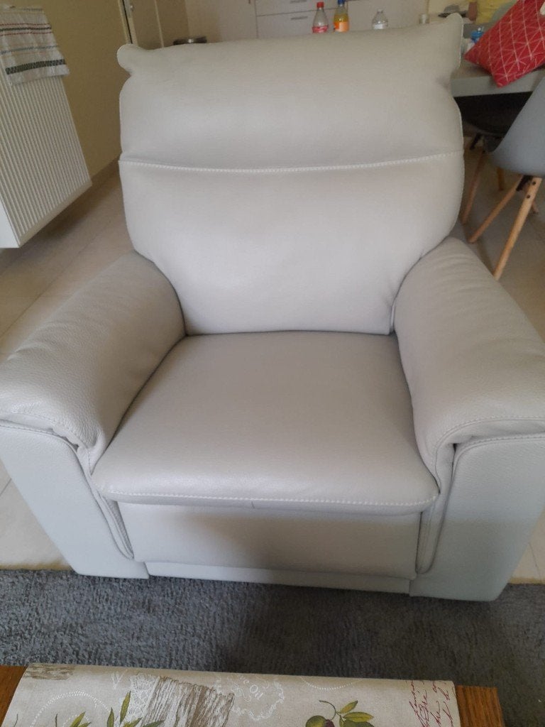 Assise beige, Enlèvement, Comme neuf, Cuir