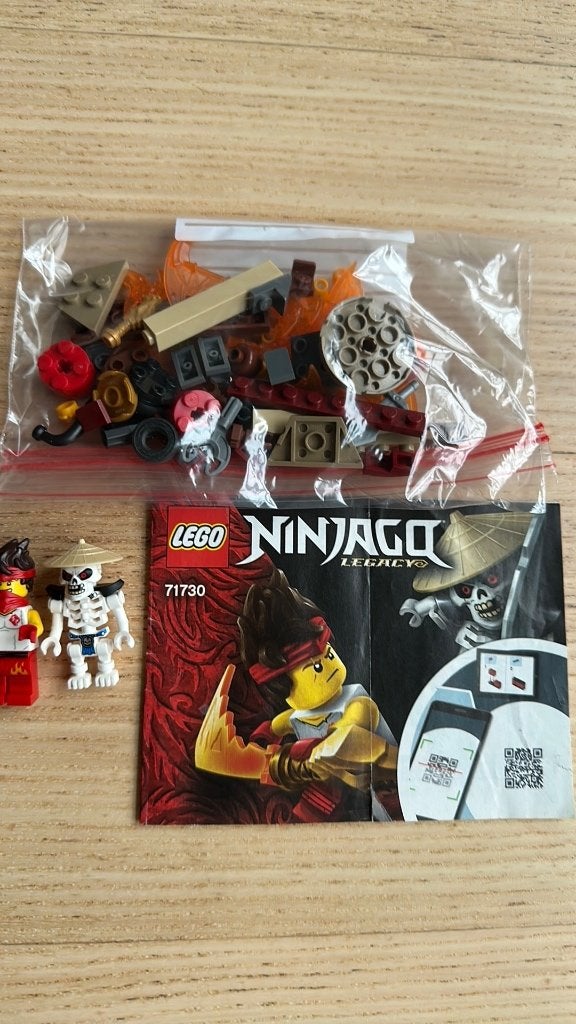 Lego Ninjago 71730, compleet, Gebruikt, Lego, Ophalen of Verzenden, Inclusief instructies