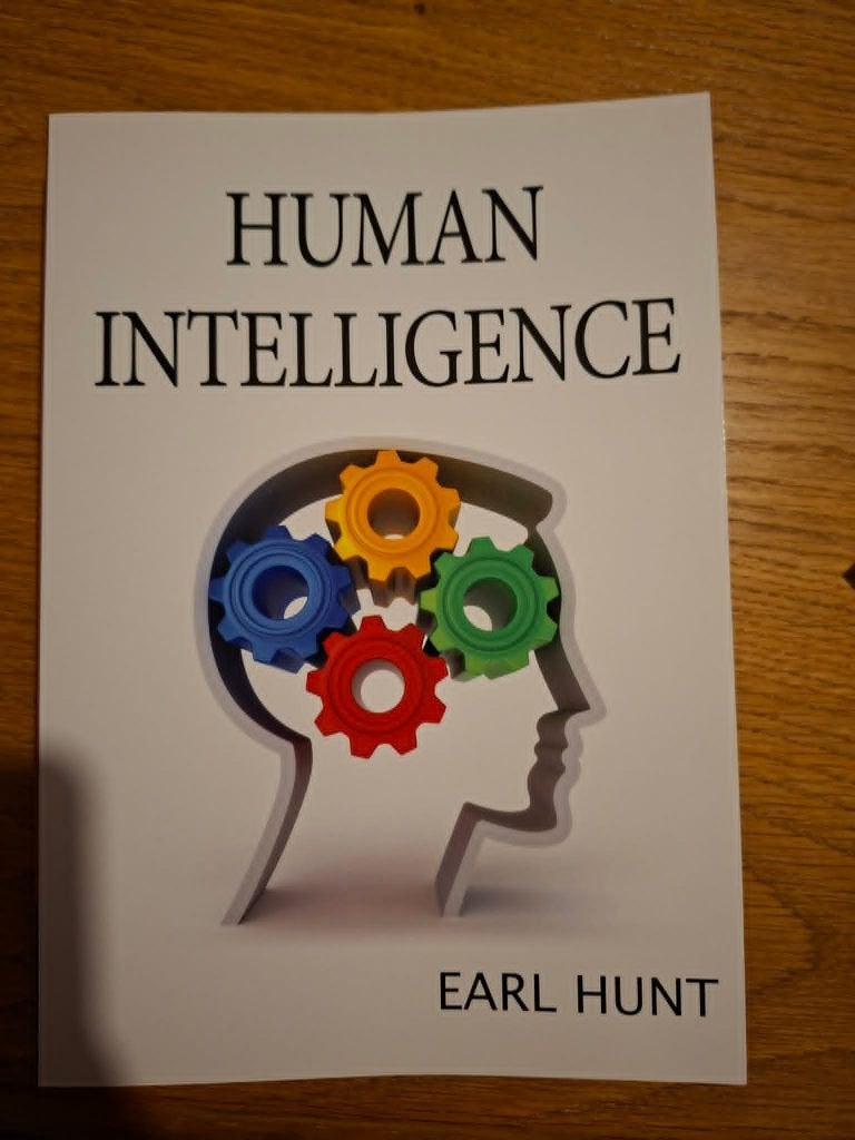 Boek 'Human Intelligence' te koop, Ophalen, Nieuw, Klinische psychologie, Earl Hunt