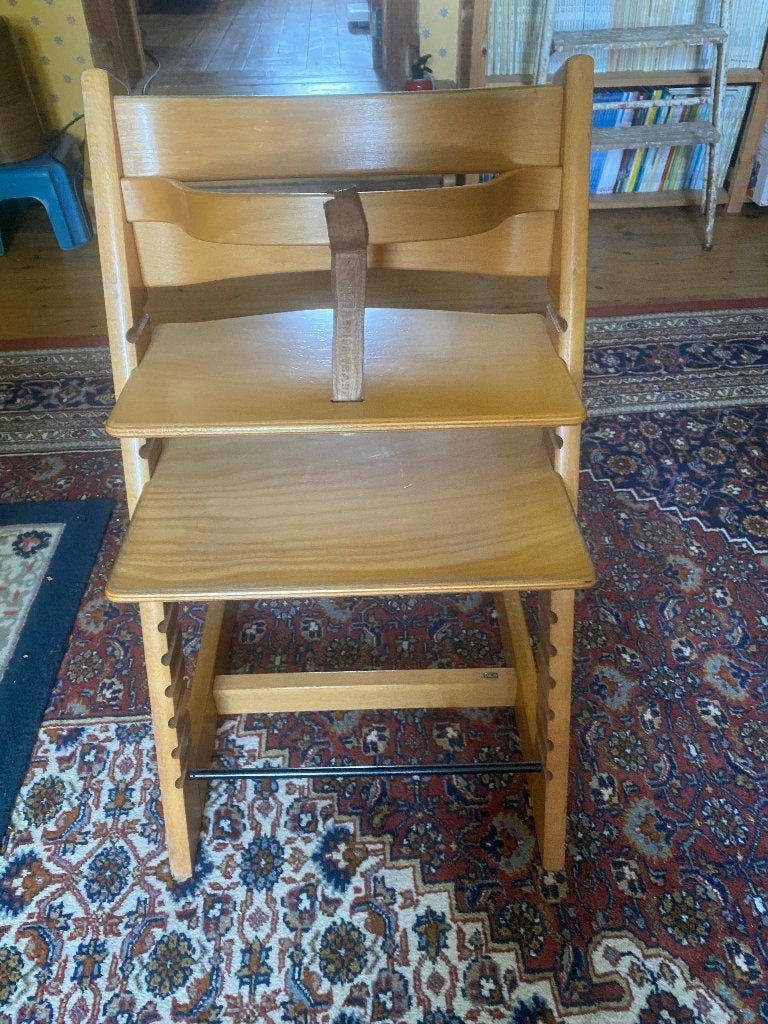 Vintage - Chaise Tripp Trapp Stokke, Enlèvement, Utilisé, Chaise évolutive