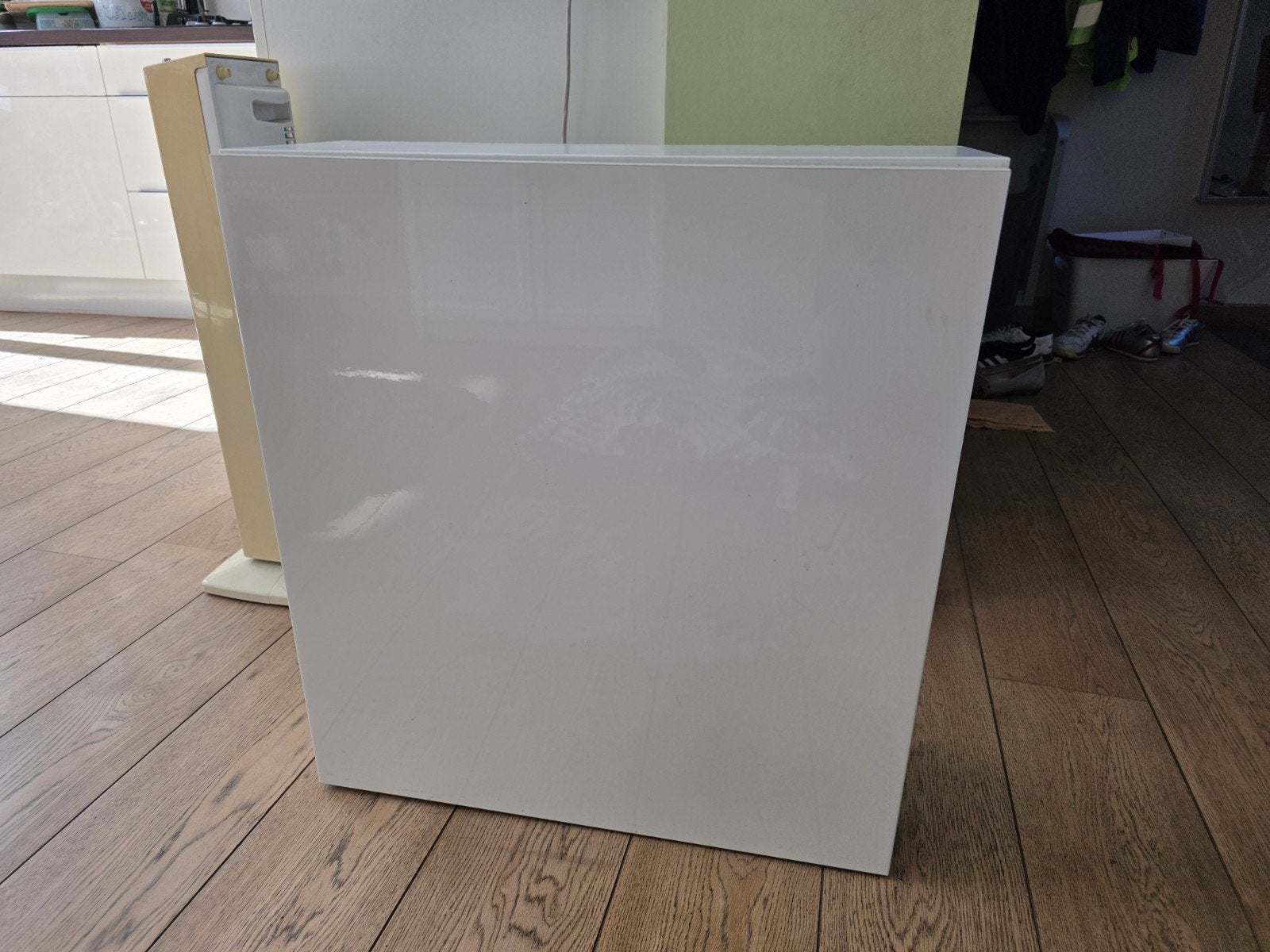 Armoire Ikea Metod blanc laqué brillant, Enlèvement, Comme neuf, Ikea