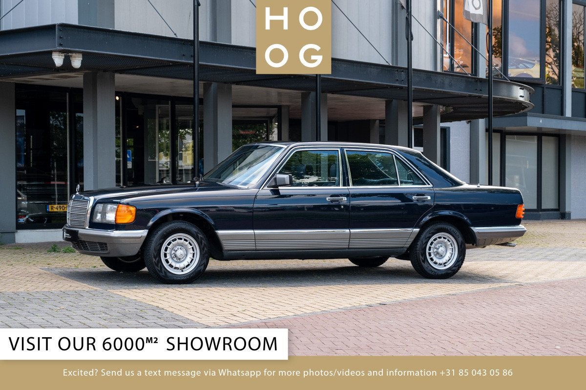 Mercedes-Benz S-Klasse 280 SE (bj 1985, automaat), Auto's, Automaat, 4 deurs, Stof, Gebruikt