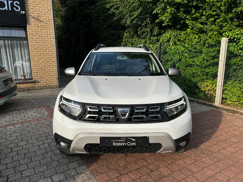 Dacia Duster 1.0TCE/M2021/AIRCO/NAVI/360CAMERA/GARANTIE, Auto's, Duster, Wit, Handgeschakeld, 5 deurs