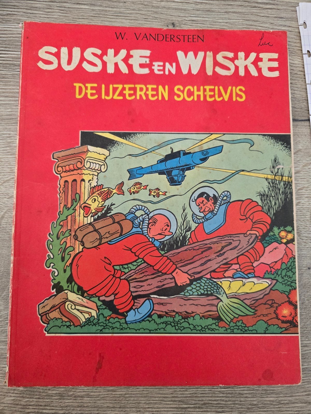 Suske en Wiske , de ijzeren schelvis , W.Vandersteen, Ophalen of Verzenden