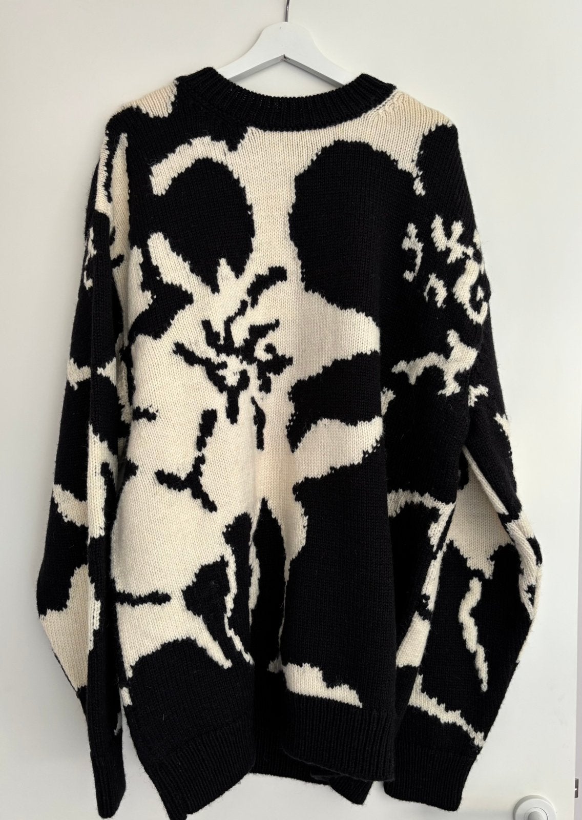 Winter trui Dries Van Noten, Enlèvement ou Envoi, Comme neuf, Taille 52/54 (L), Blanc