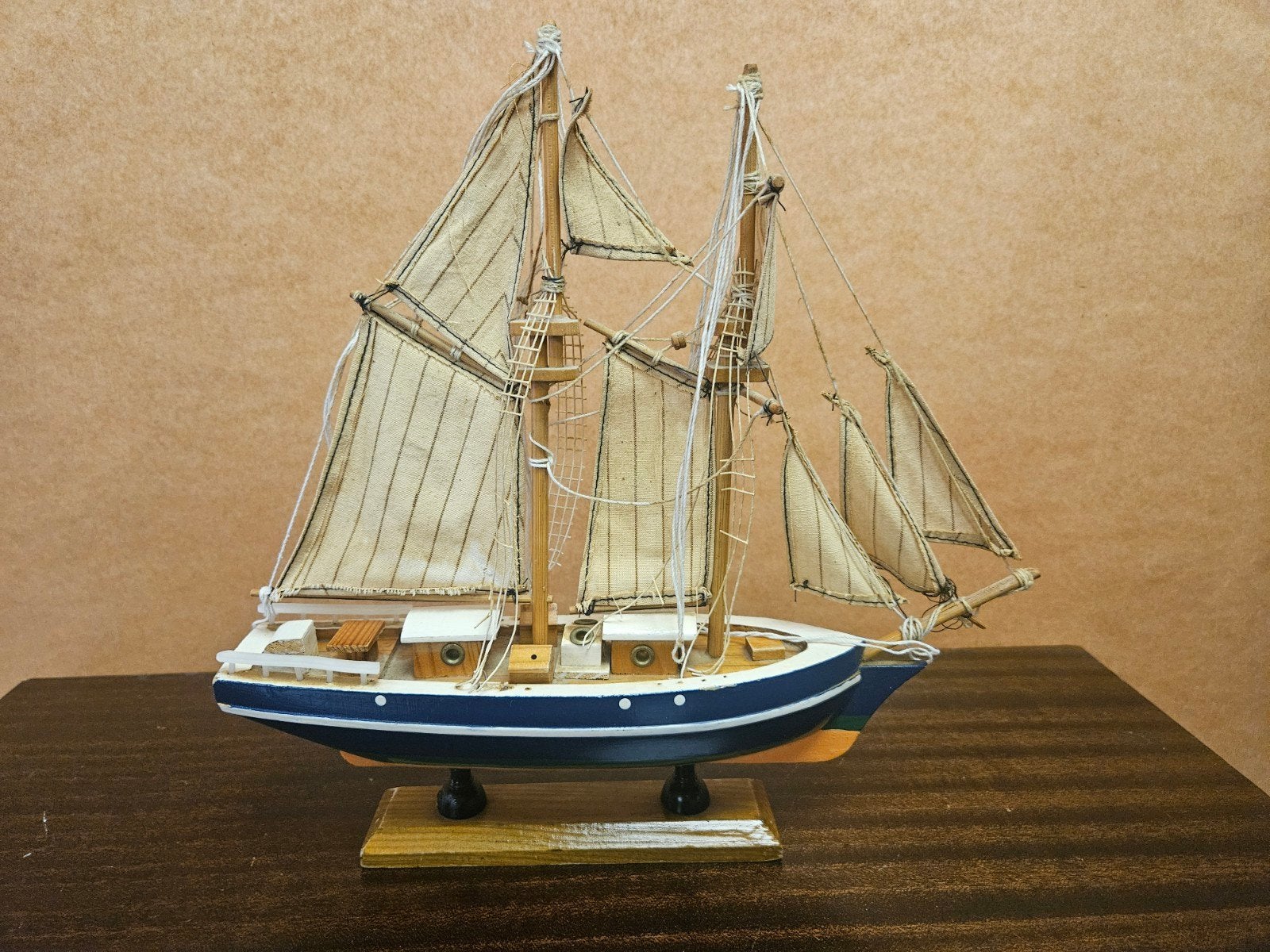 Houten modelzeilschip, Hobby en Vrije tijd, Ophalen of Verzenden