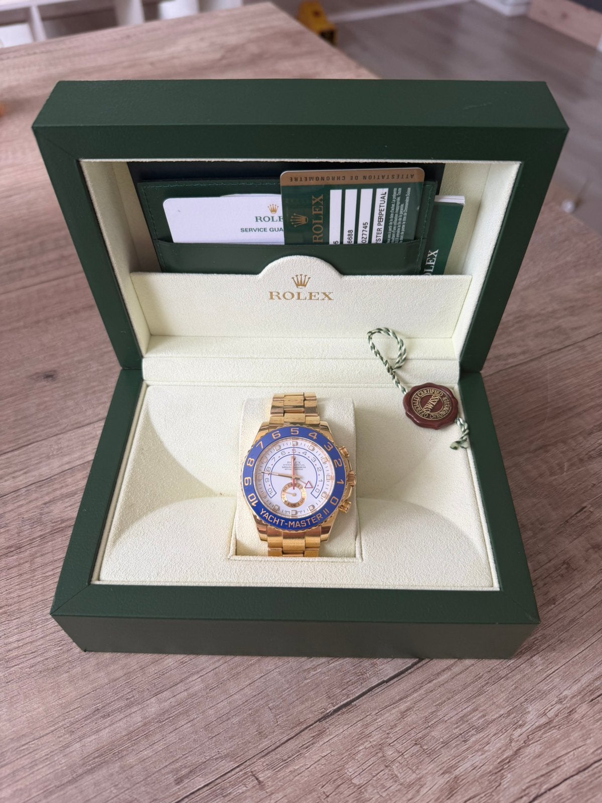 Rolex Yachtmaster 2 goud, Ophalen, Zo goed als nieuw, Goud, Rolex