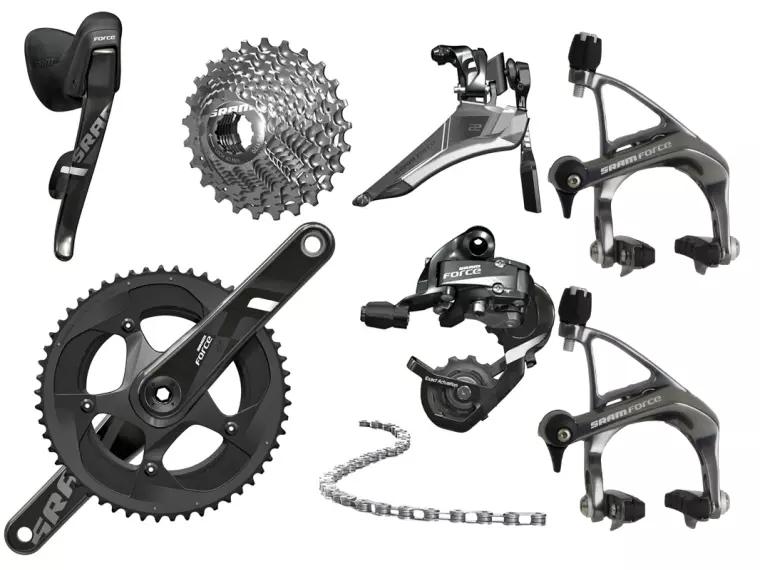 SRAM Force 22 groep (nieuw), Fietsen en Brommers, Overige typen, Nieuw, Ophalen of Verzenden, Aluminium