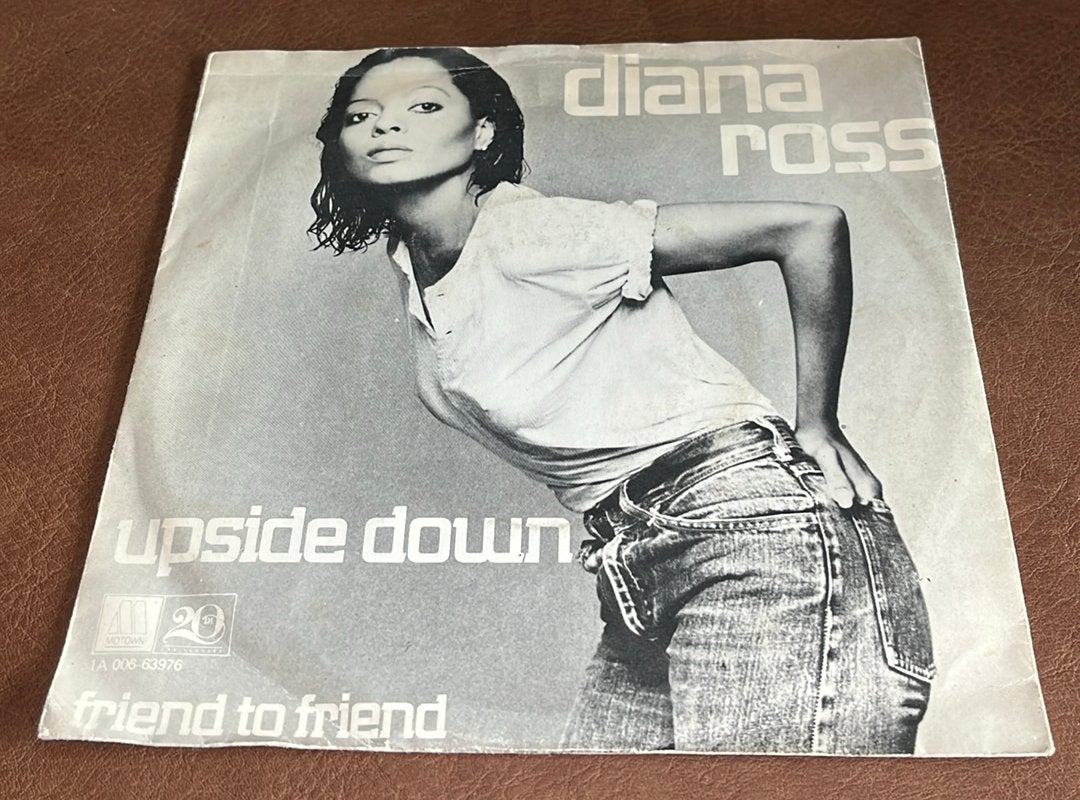 Diana Ross ‎– Upside Down - 7” vinyl single - NL, Ophalen of Verzenden, Gebruikt, Single
