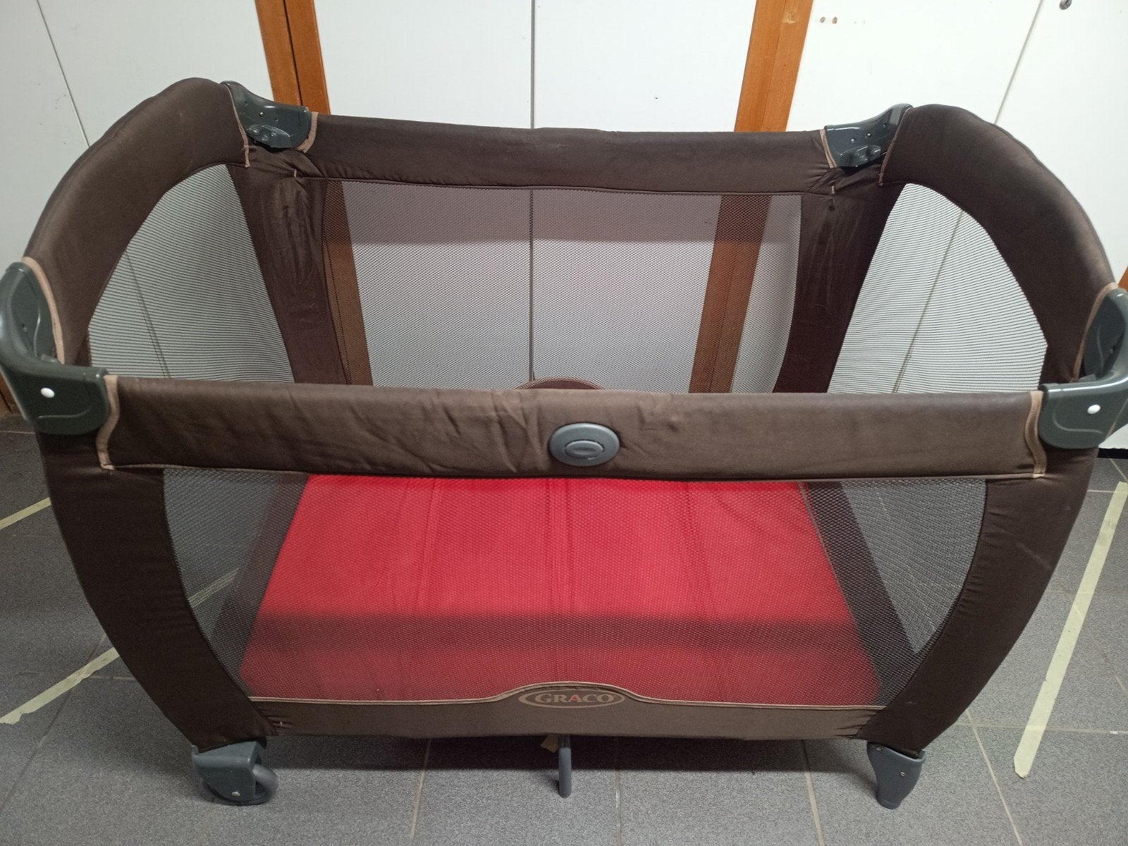 Parc bébé GRACO, Enfants & Bébés, Parcs, Enlèvement ou Envoi, Utilisé, Rectangulaire, Roulettes