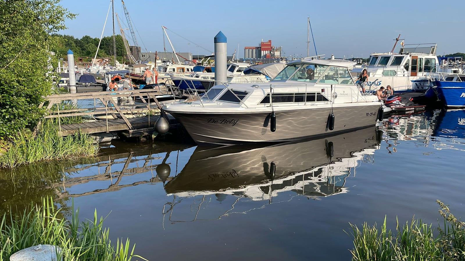Fairline Mirage 29 ft met volvo penta turbo diesel 6 cil, Watersport en Boten, Overige merken, 9 m, Gebruikt, Diesel