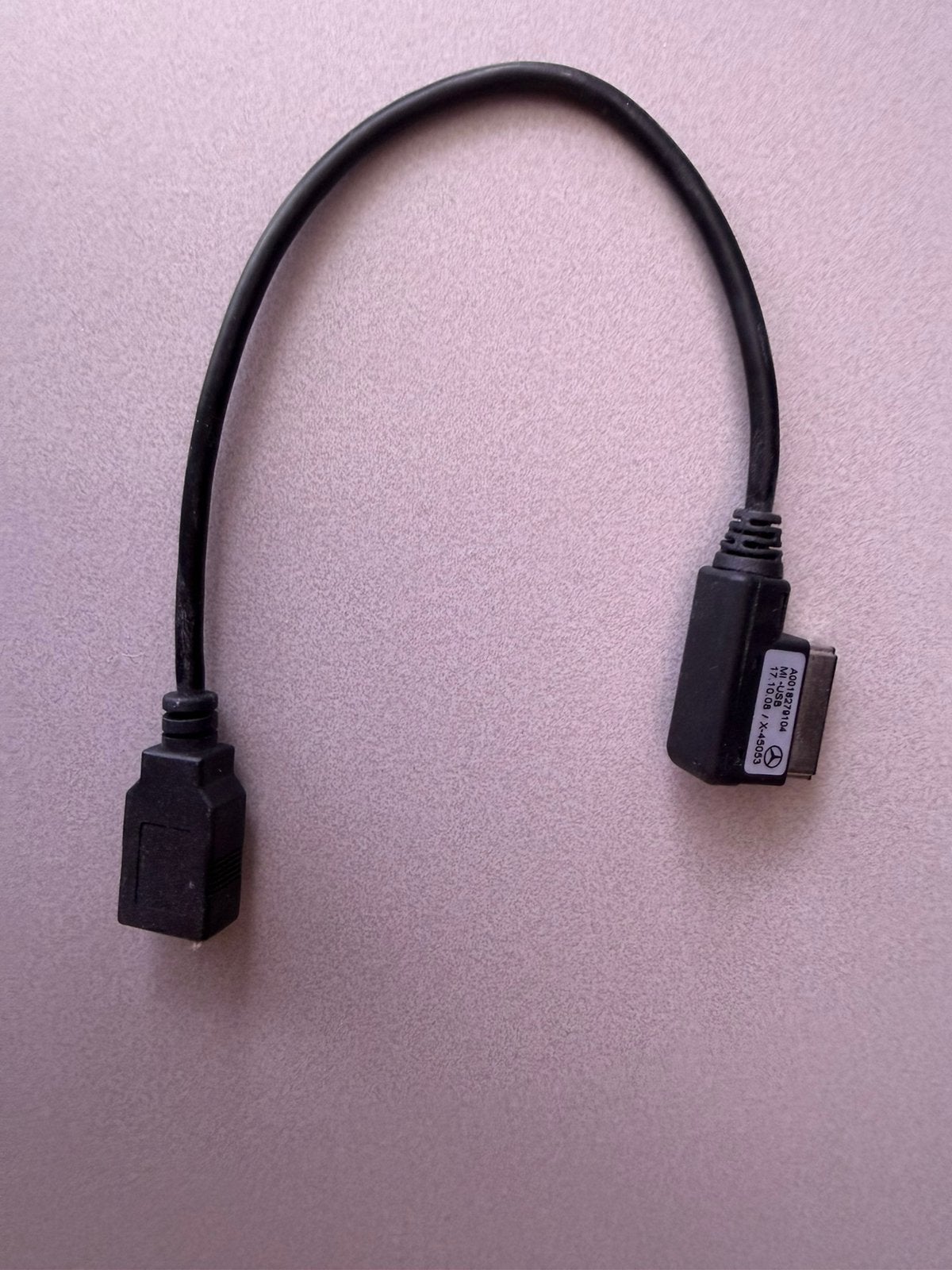 Originele Mercedes-Benz MI-USB kabel met, Ophalen of Verzenden, Mercedes-Benz