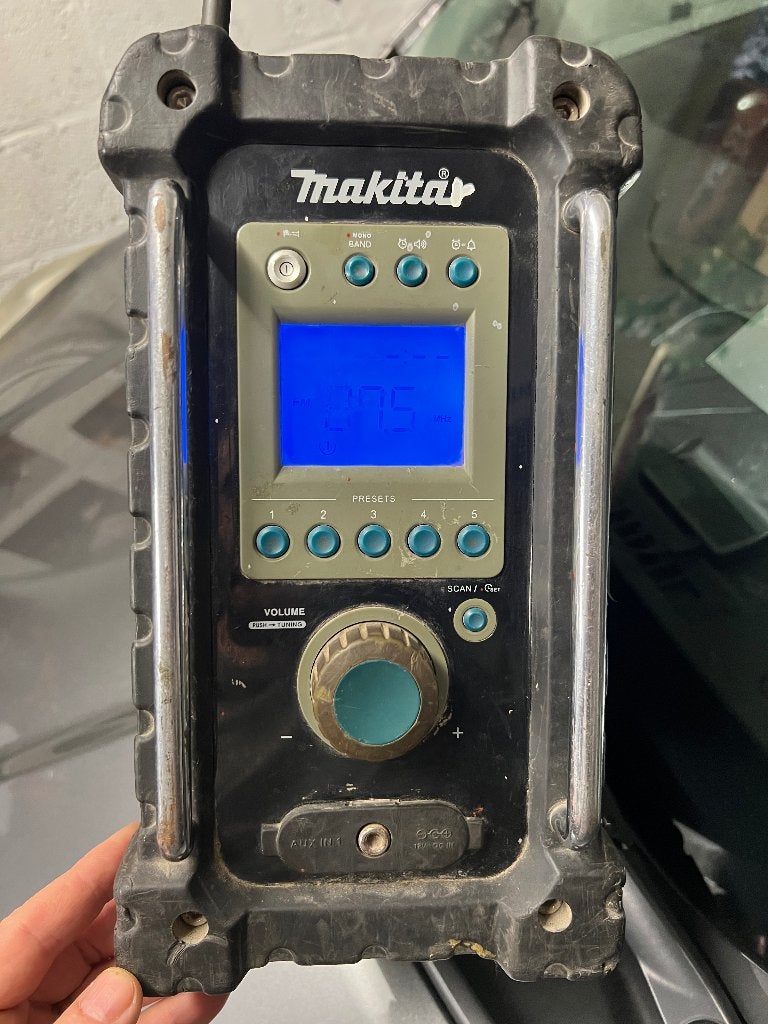 Radio Makita, Enlèvement, Utilisé, Radio de chantier
