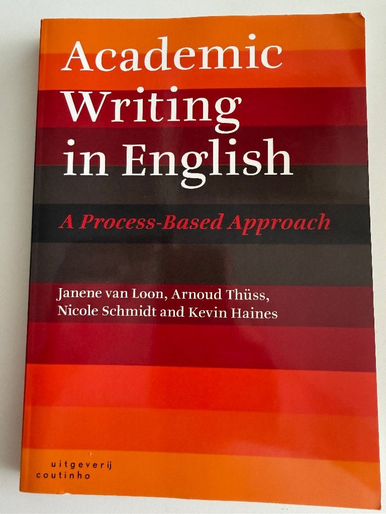 Academic Writing in English – A Process-Based Approach, Enlèvement, Comme neuf