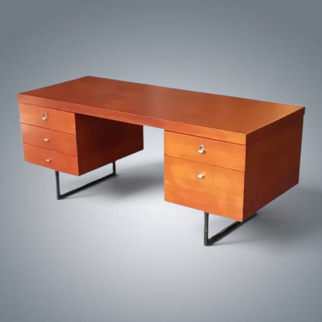 Vintage Pierre Guariche Meurop bureau uit de jaren 60, Vintage, Ophalen