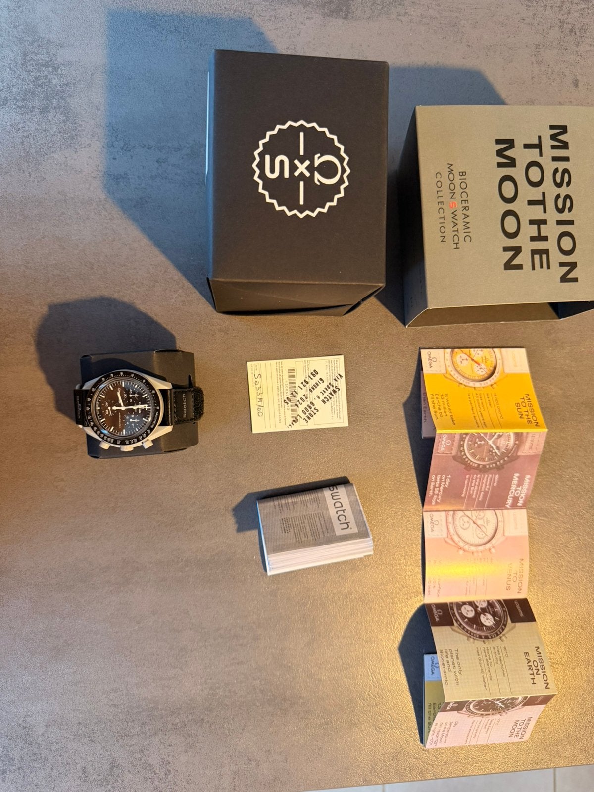 Swatch X Omega moonswatch to the moon, Enlèvement ou Envoi, Utilisé, Omega