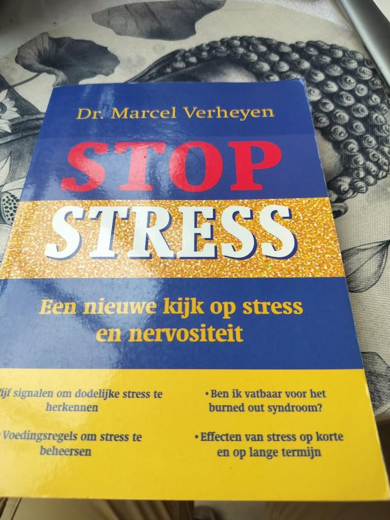 M. Verheyen - Stop stress, Boeken, Ophalen of Verzenden, M. Verheyen