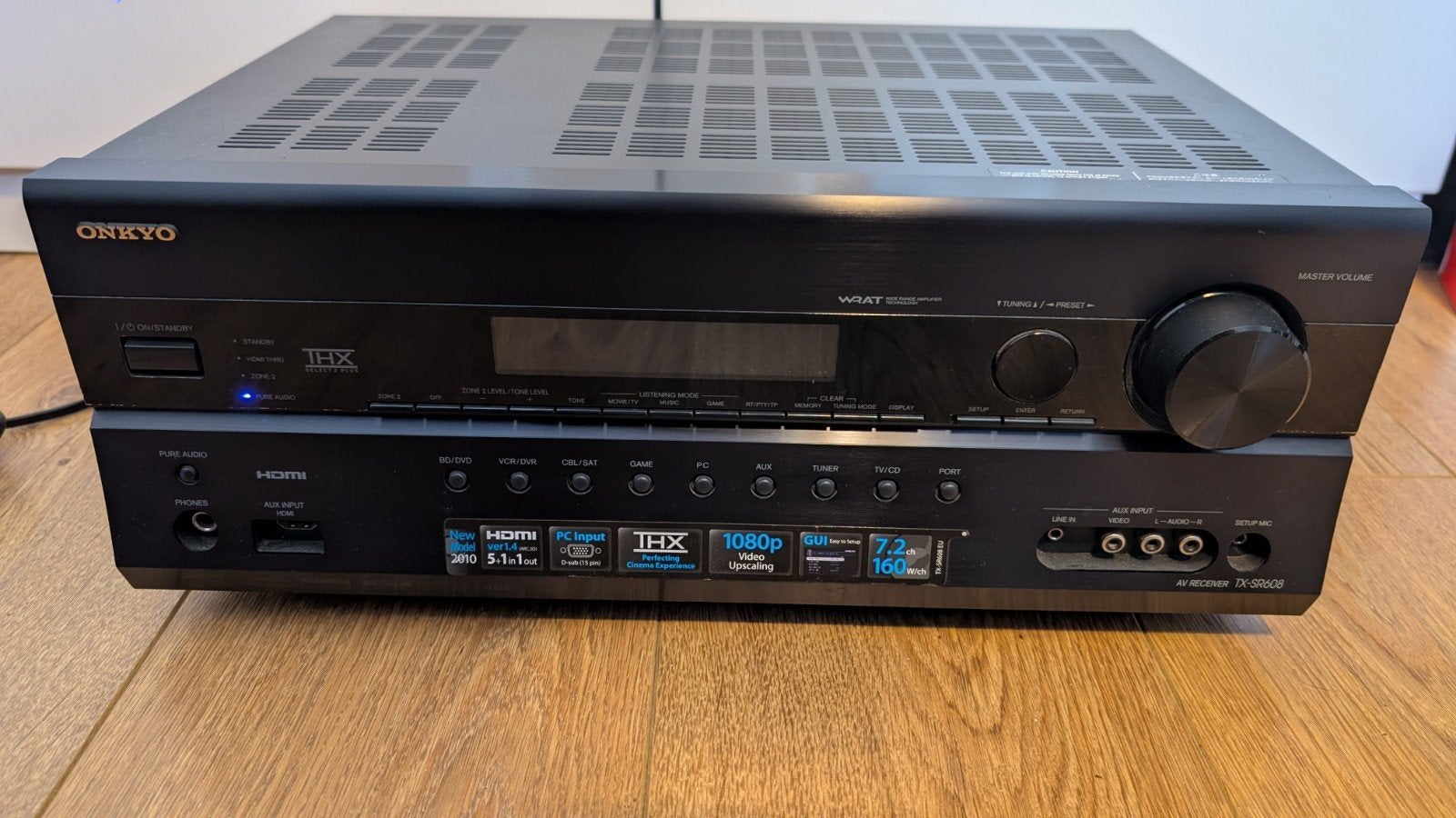 Onkyo tx-sr608 surround receiver - defect / voor onderdelen, Enlèvement, Ne fonctionne pas