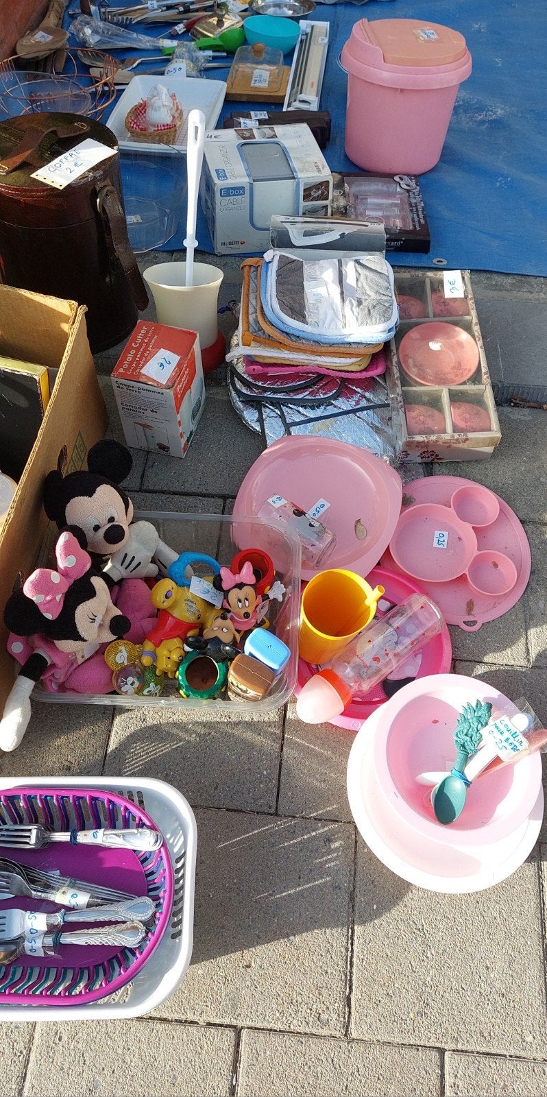 Divers lots de brocante, Enlèvement