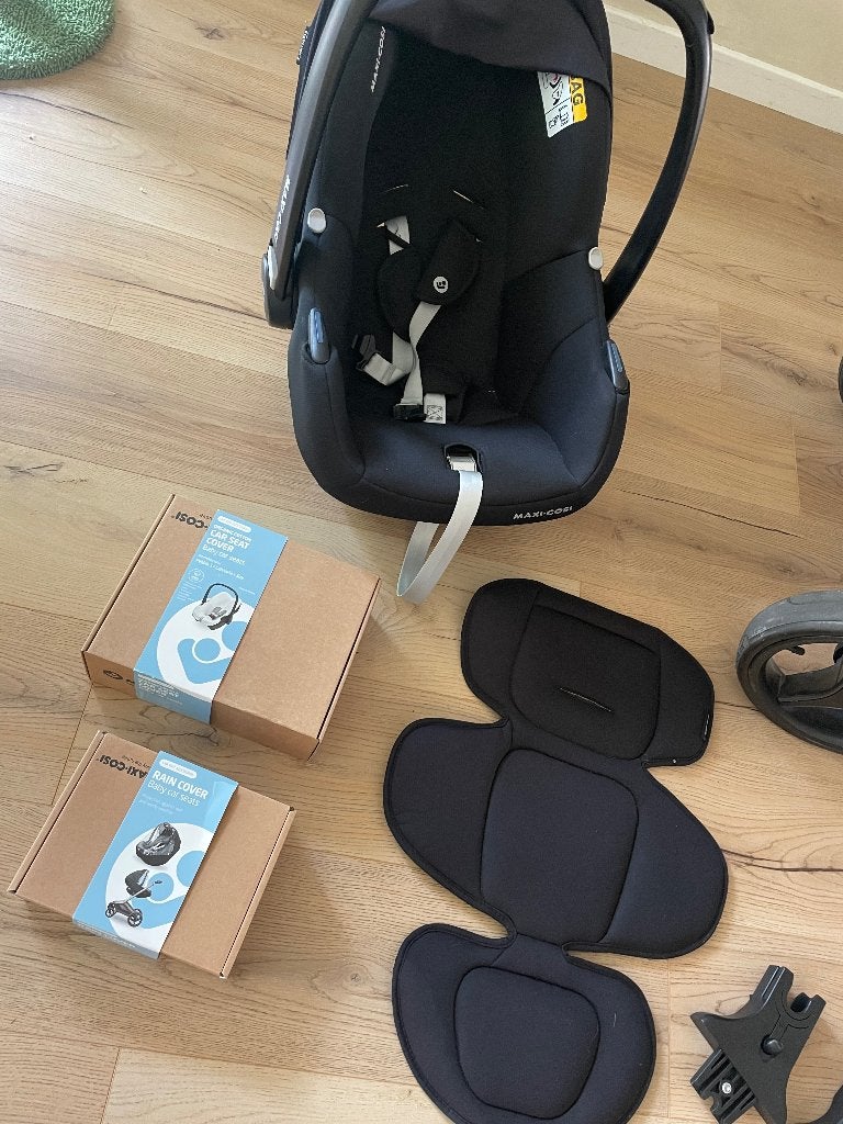 Buggy 3-1, Ophalen, Zo goed als nieuw, Maxi-Cosi, Regenhoes