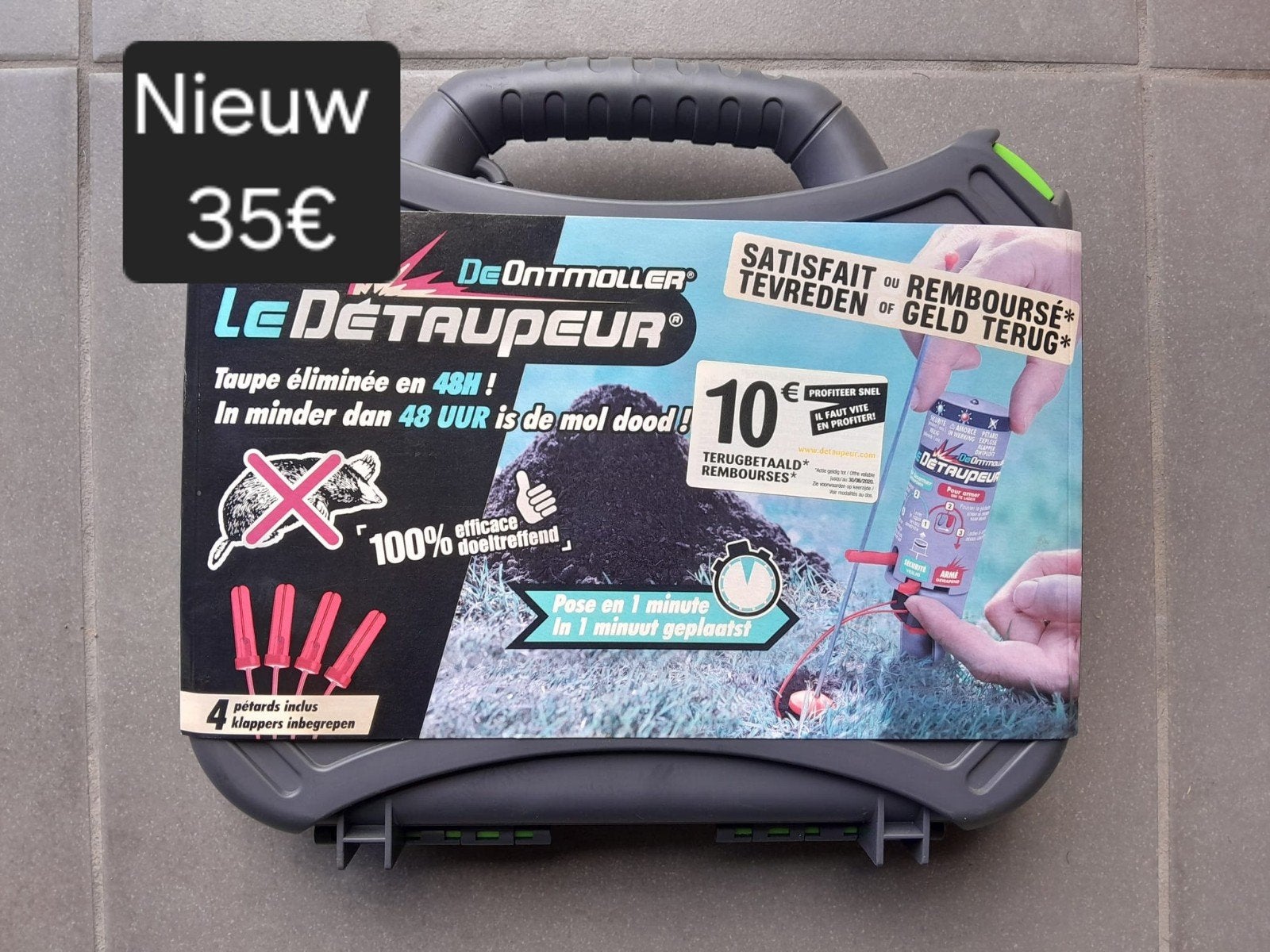 ontmoller NIEUW, Jardin & Terrasse, Pesticides, Enlèvement, Neuf, Lutte antiparasitaire