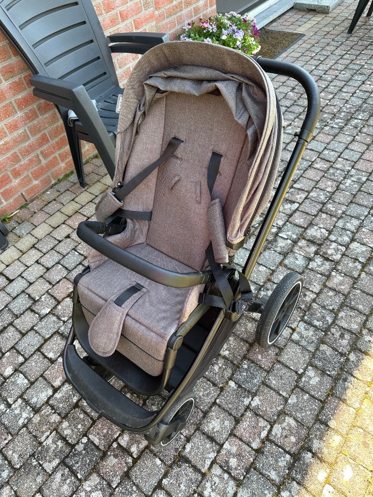 Poussette Pericles Crios 3.0 Lava Grey, Autres marques, Tige de poussée réglable, Enlèvement, Utilisé
