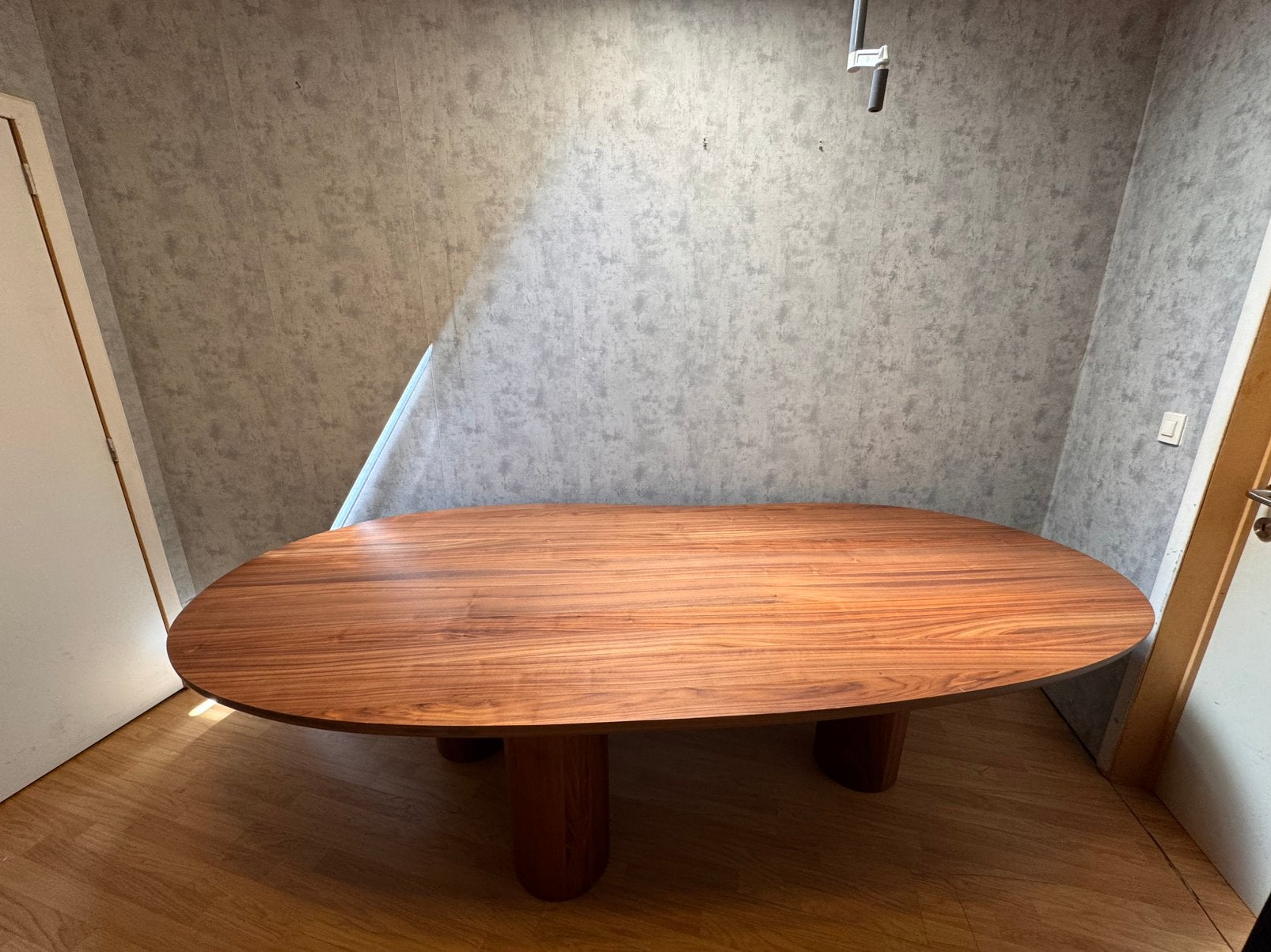 Tafel, 100 tot 150 cm, Design, Teakhout, 200 cm of meer